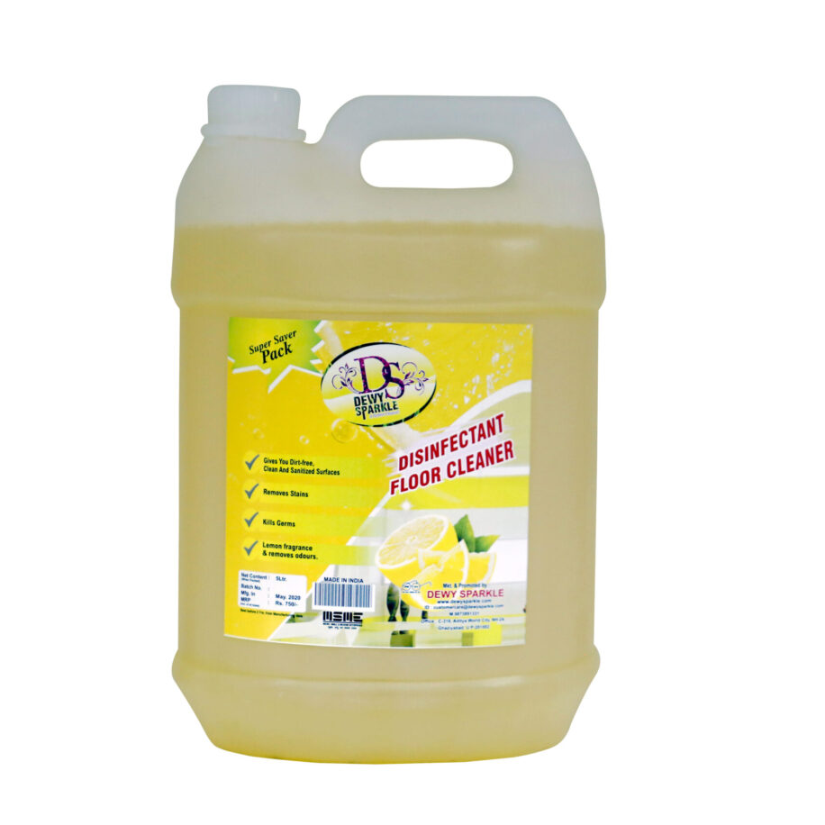 DEWY SPARKLE Disinfectant Floor Cleaner (5 Ltr Pack) DEWY SPARKLE